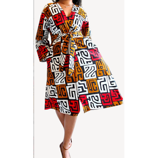African Print Ankara Style Kimono