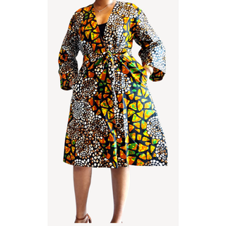 African Print Ankara Style Kimono