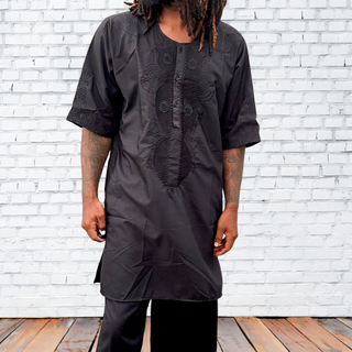 African Style Mens Tunic Top