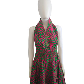 Smocked Ankara Maxi Dress Pattern