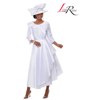 Lisa Rene 3380 White Dress – Black Label 2026 Collection - Alkebulan Lifestyle