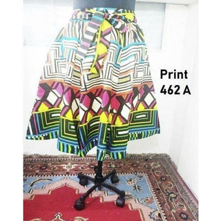 Mid Length Middi Maxi Skirt- Multi Color