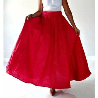 Tie up Crop Top/ Maxi Skirt Set Wax Cotton - 2 Piece Set