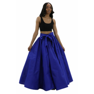 Solid Long Maxi Skirt 100% Wax Cotton