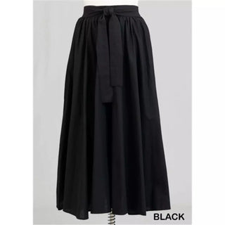African Print Ankara Style Long Maxi Skirt with matching Sash